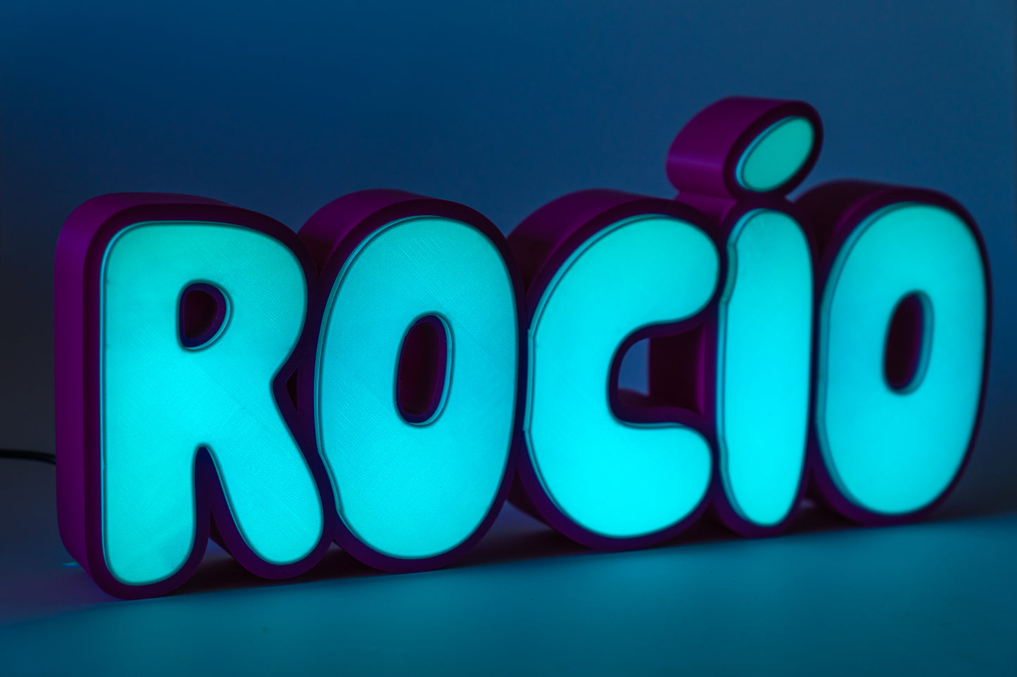 Lampara Led personalizada con nombre